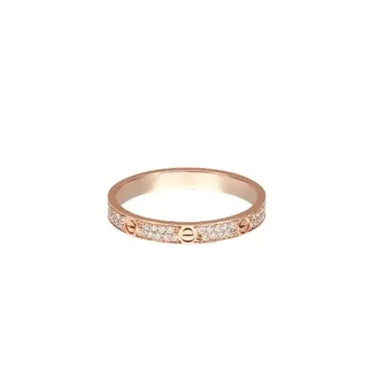 Amour Crystal Ring - Pave-Rings-Blizzm
