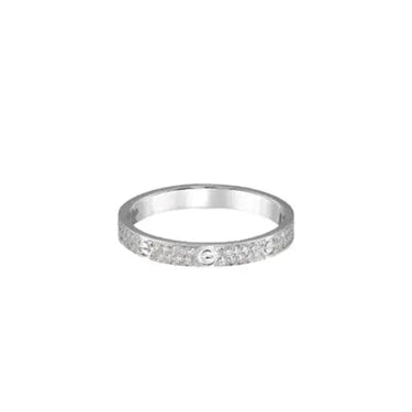Amour Crystal Ring - Pave-Rings-Blizzm