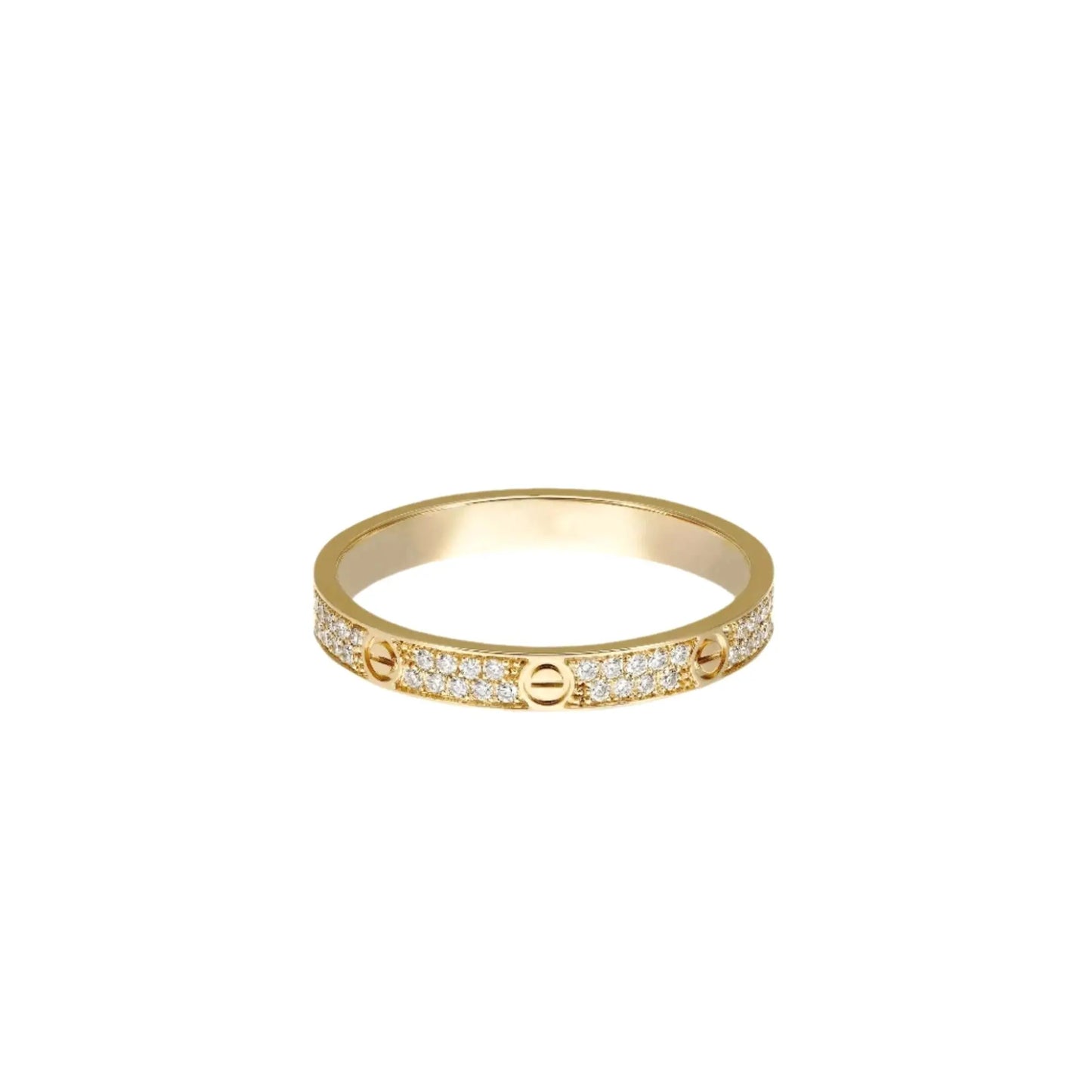 Amour Crystal Ring - Pave-Rings-Blizzm
