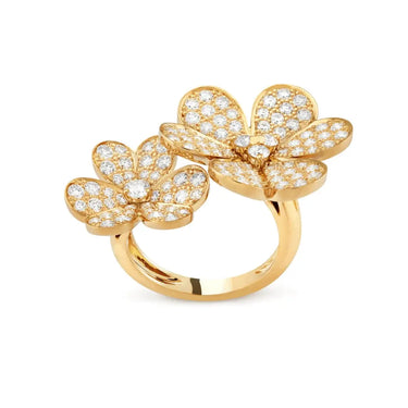 Blossom Between Finger Ring-Rings-Blizzm