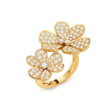 Blossom Between Finger Ring-Rings-Blizzm
