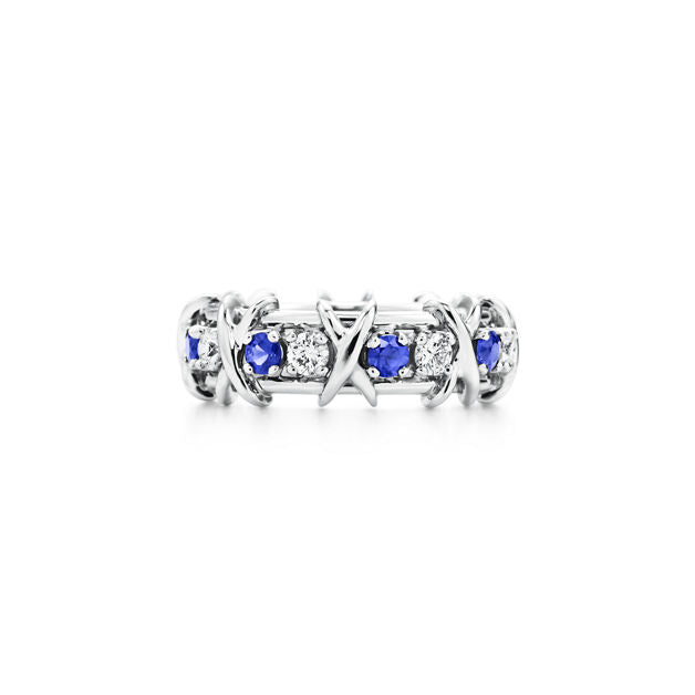 Celestia Sapphire Ring-Rings-Blizzm
