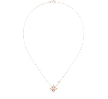 Color Muse Star Necklace - Pink-Necklaces-Blizzm