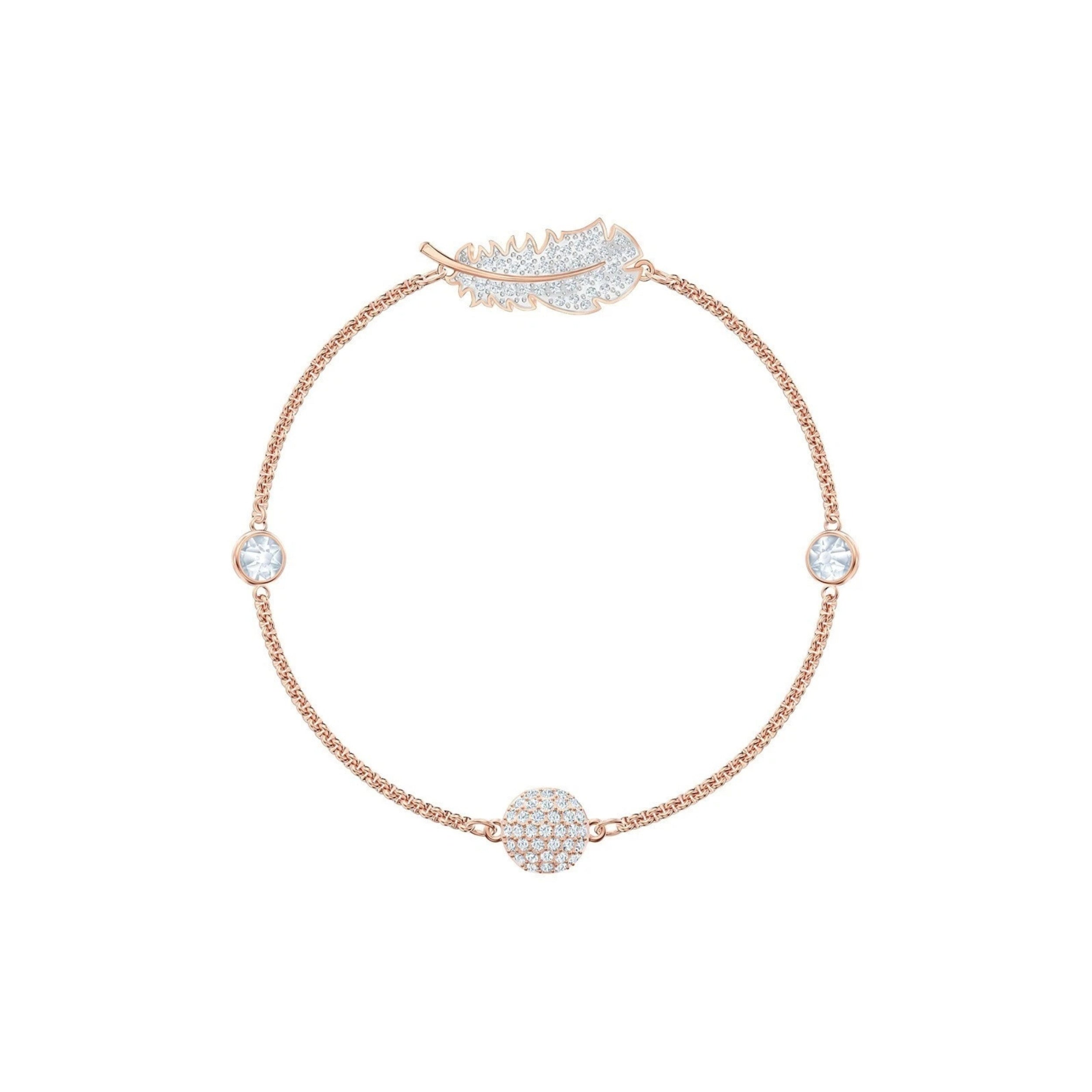 Rose Feather Harmony Bracelet