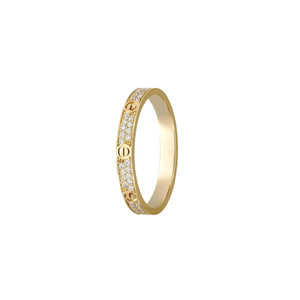 Amour Crystal Ring - Pave