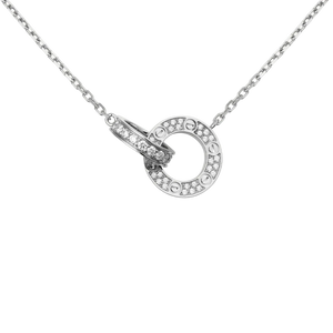 Amour Intertwined Necklace - Crystal