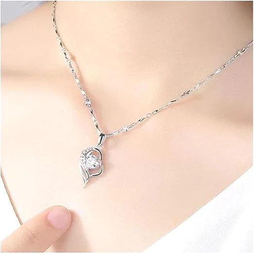 Sterling Silver Clavicle Necklace