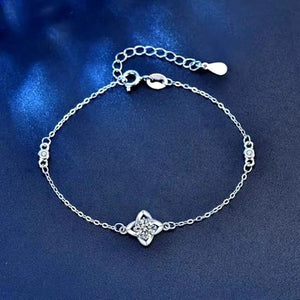 Sterling Silver Moissanite Bracelet