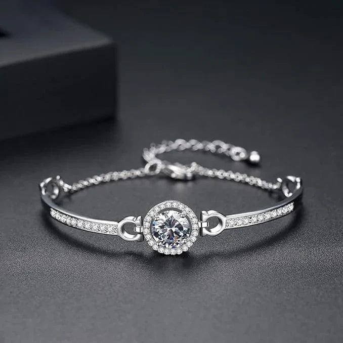 ShineFlux 14K Gold Moissanite Bracelet