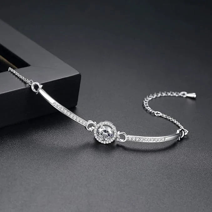 ShineFlux 14K Gold Moissanite Bracelet