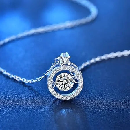 Classic Moissanite Pendant Necklace