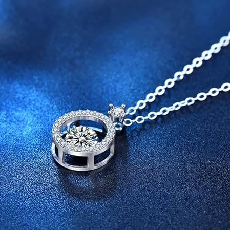 Classic Moissanite Pendant Necklace