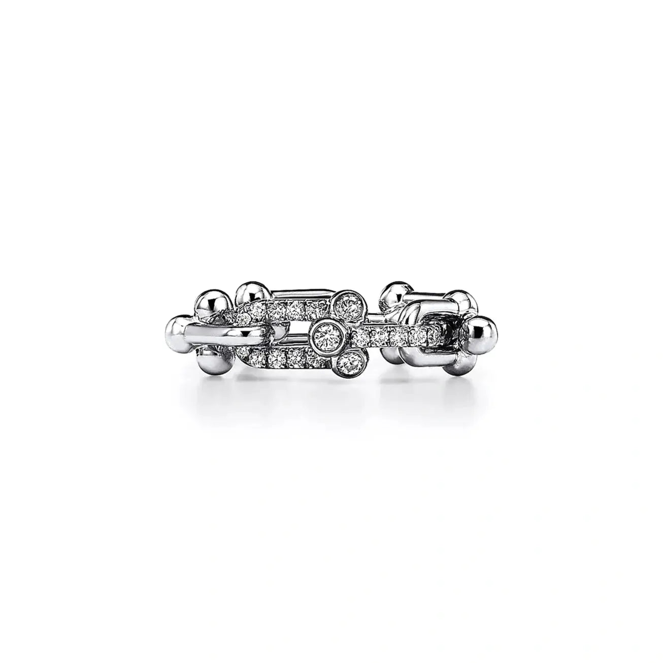 Crystal Link Ring