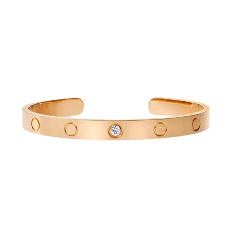 Amour C Shaped Bracelet-Bracelets-Blizzm