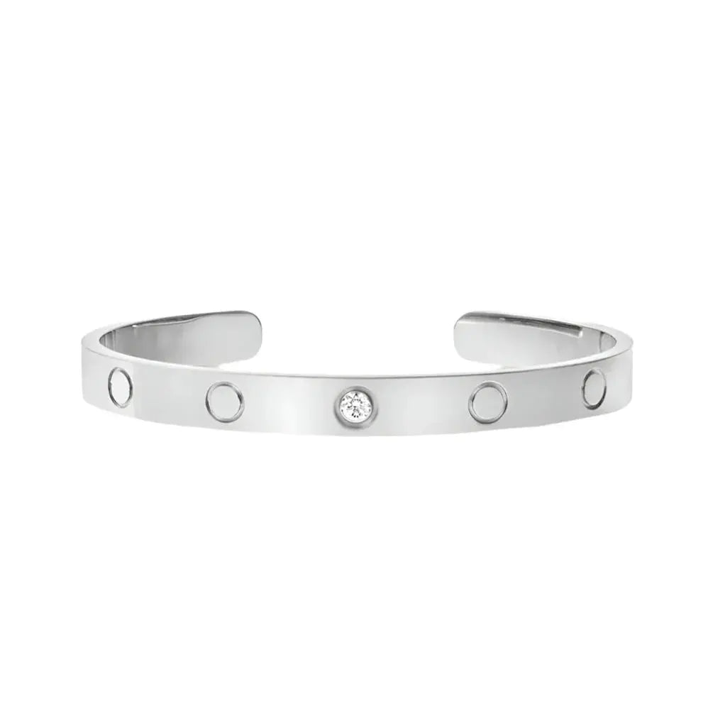 Amour C Shaped Bracelet-Bracelets-Blizzm