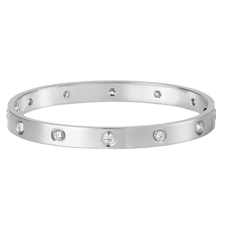 Amour Crystal Bracelet-Bracelets-Blizzm