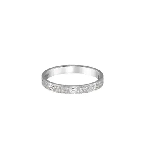 Amour Crystal Ring - Pave-Rings-Blizzm