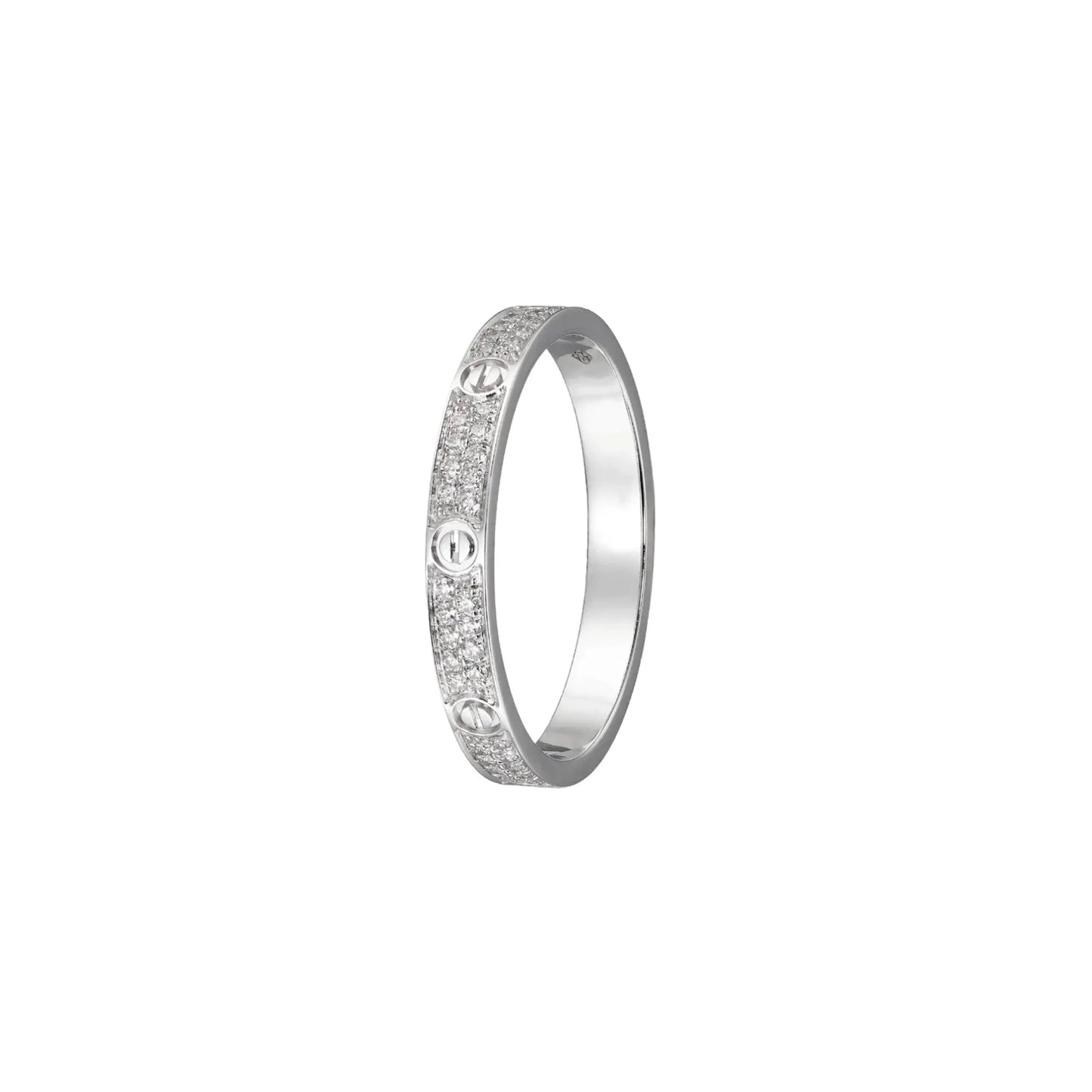 Amour Crystal Ring - Pave-Rings-Blizzm