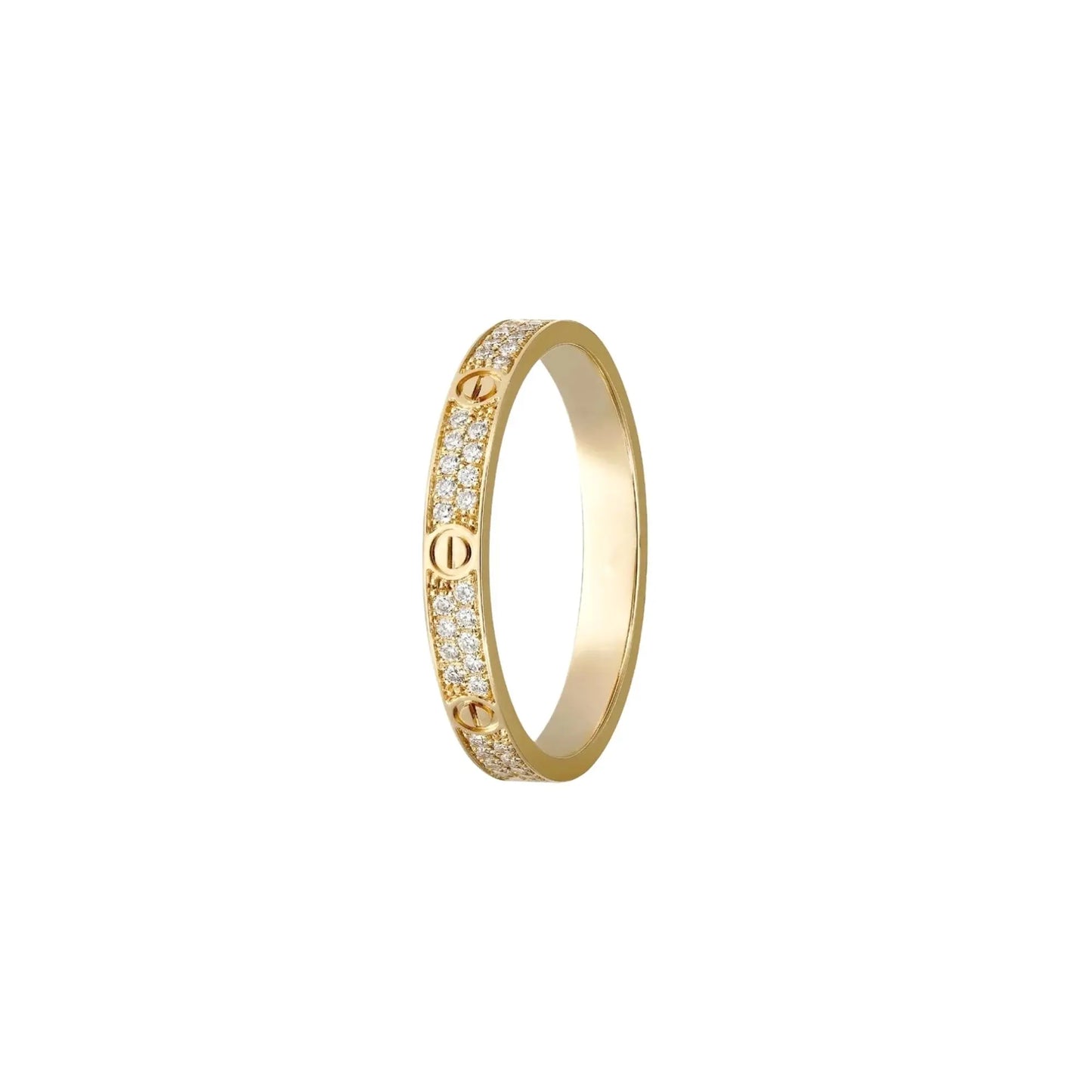 Amour Crystal Ring - Pave-Rings-Blizzm