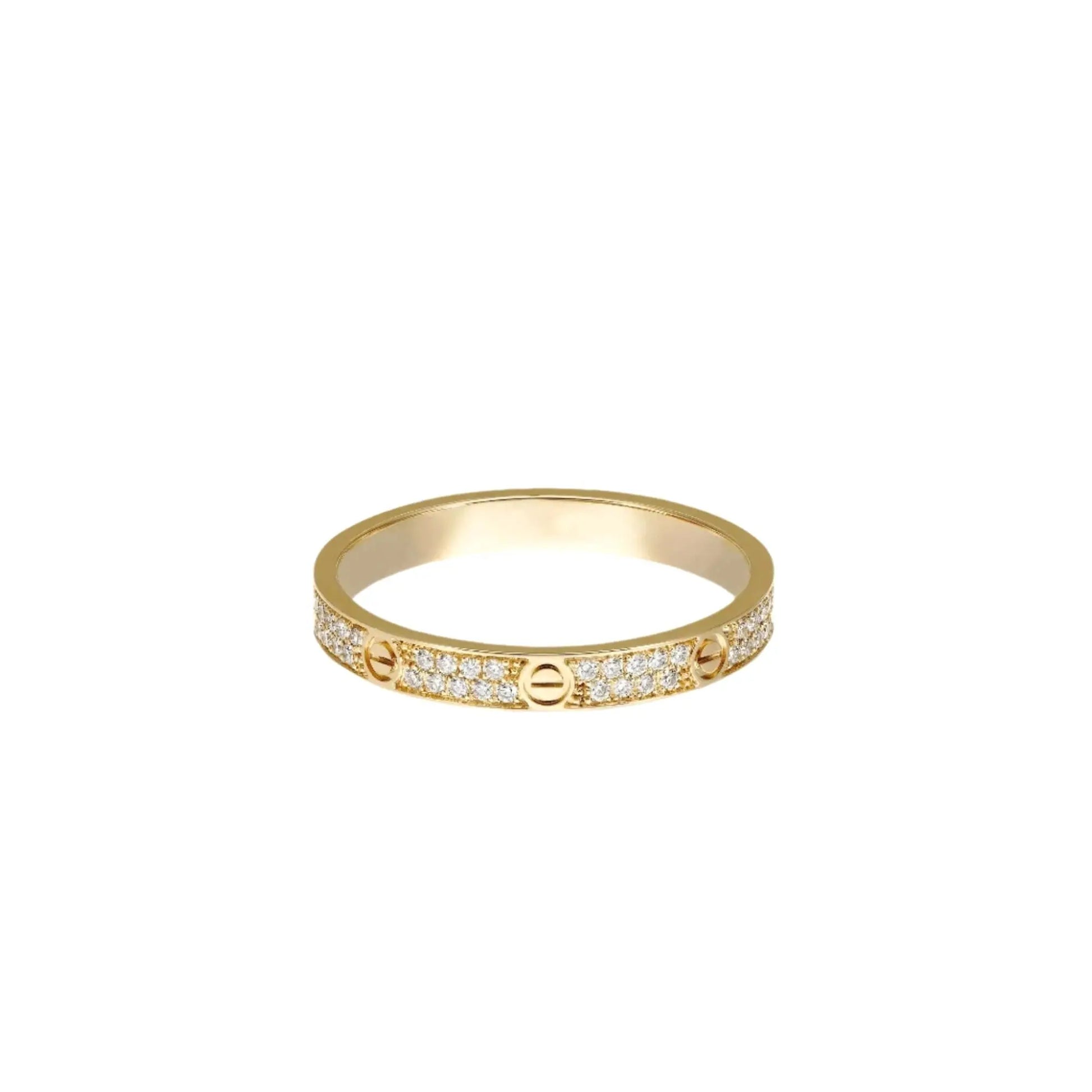 Amour Crystal Ring - Pave-Rings-Blizzm