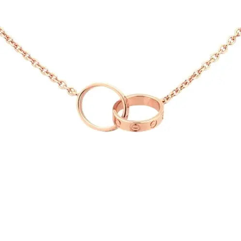 Amour Intertwined Necklace-Necklaces-Blizzm
