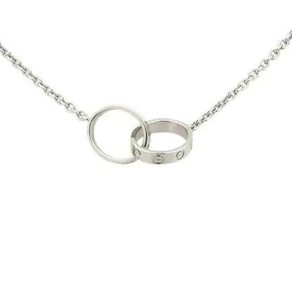 Amour Intertwined Necklace-Necklaces-Blizzm