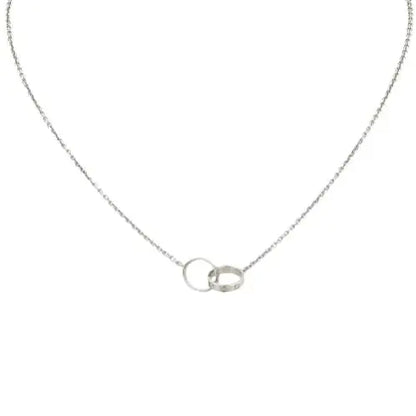 Amour Intertwined Necklace-Necklaces-Blizzm