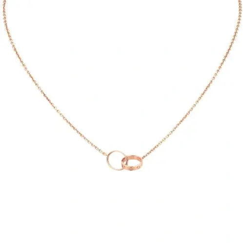 Amour Intertwined Necklace-Necklaces-Blizzm