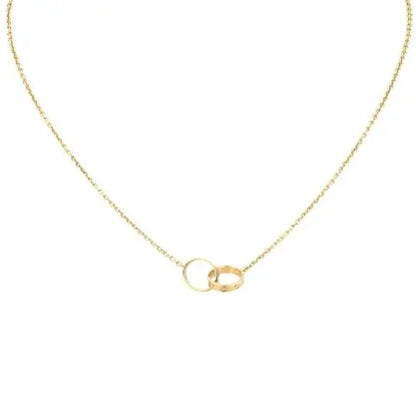 Amour Intertwined Necklace-Necklaces-Blizzm