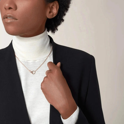Amour Intertwined Necklace-Necklaces-Blizzm