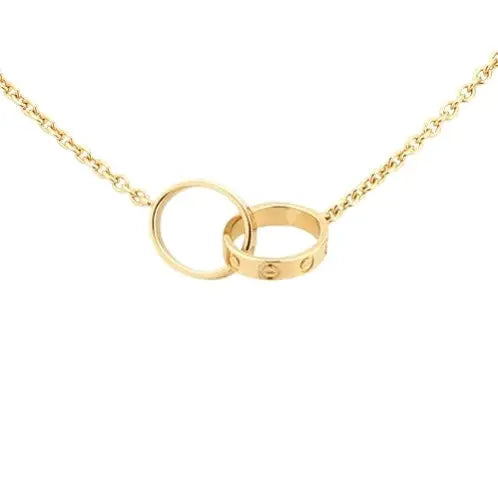 Amour Intertwined Necklace-Necklaces-Blizzm
