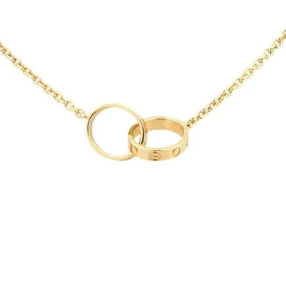 Amour Intertwined Necklace-Necklaces-Blizzm