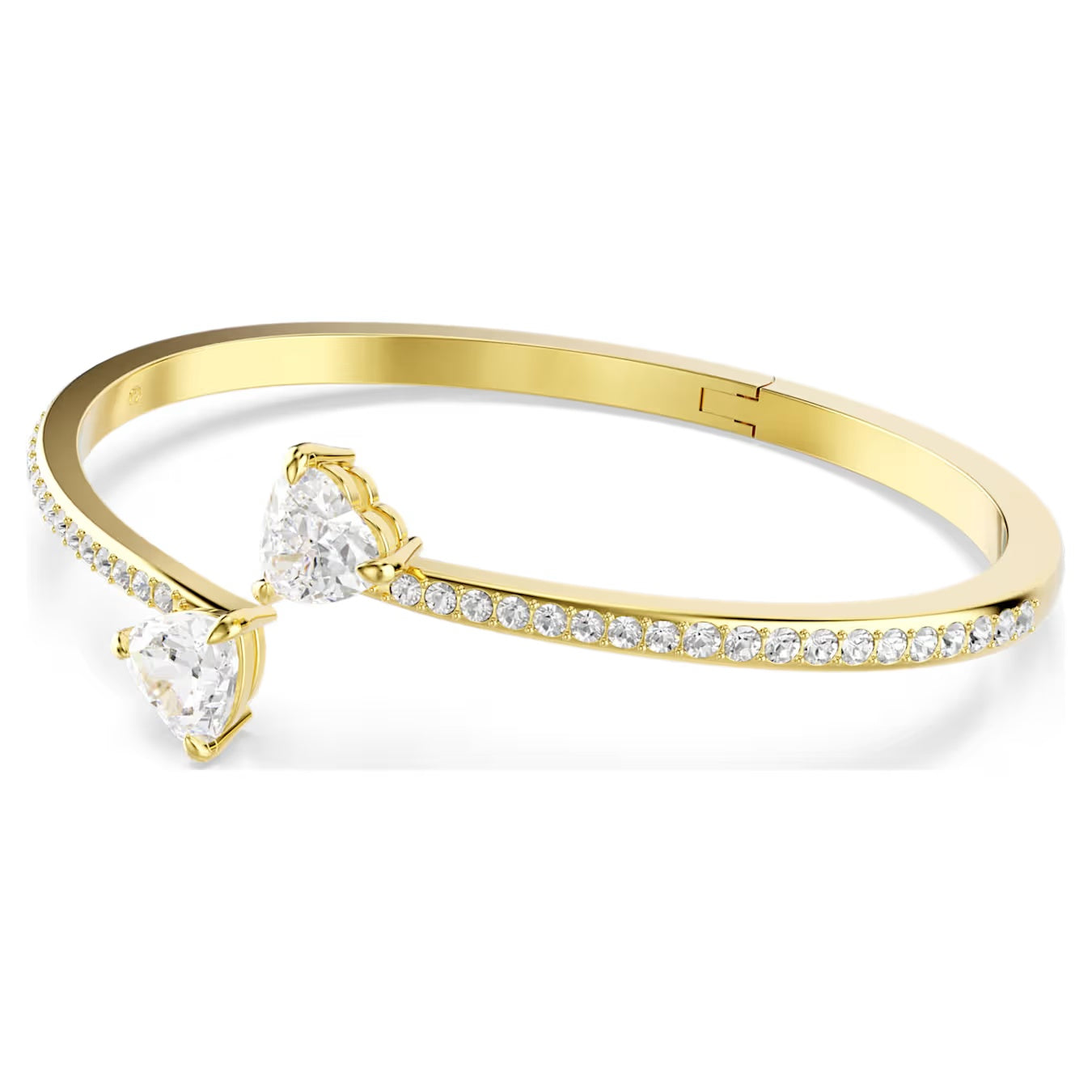 Amoura Heart Bangle-Bracelets-Blizzm