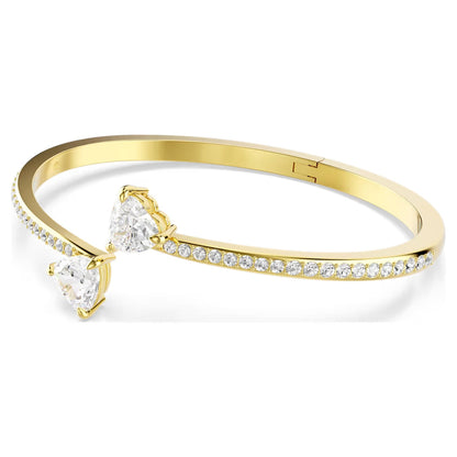 Amoura Heart Bangle-Bracelets-Blizzm