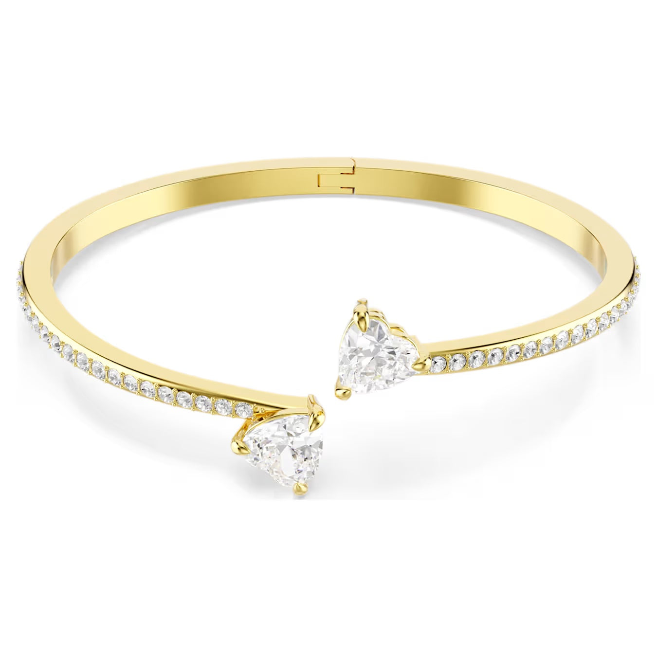 Amoura Heart Bangle-Bracelets-Blizzm