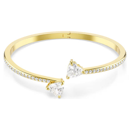 Amoura Heart Bangle-Bracelets-Blizzm