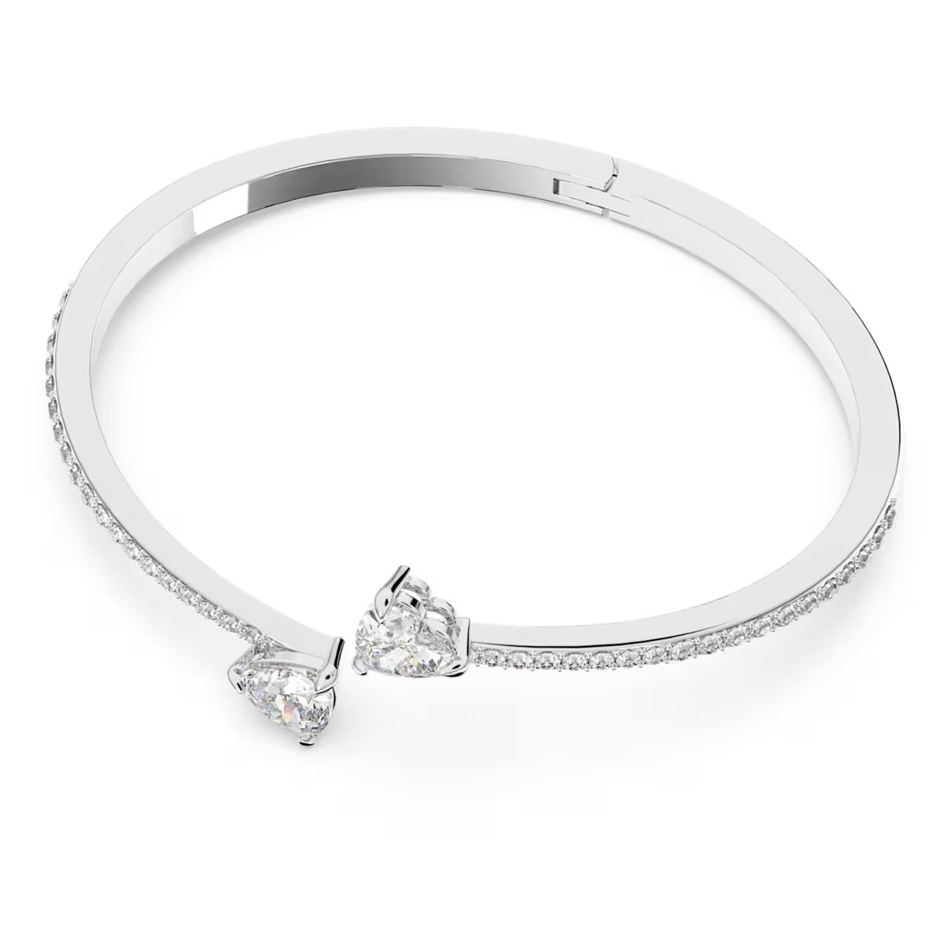 Amoura Heart Bangle-Bracelets-Blizzm