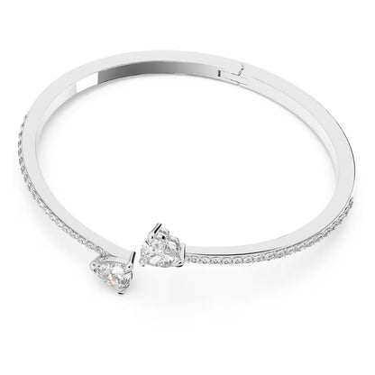 Amoura Heart Bangle-Bracelets-Blizzm