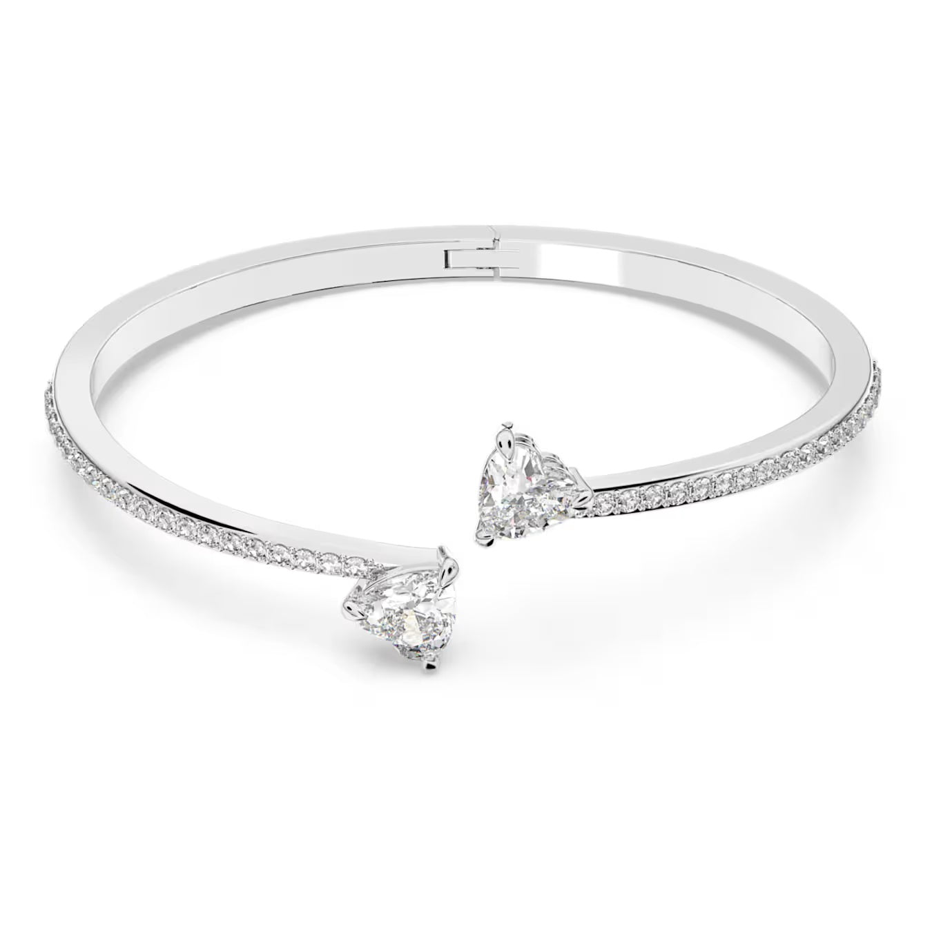 Amoura Heart Bangle-Bracelets-Blizzm