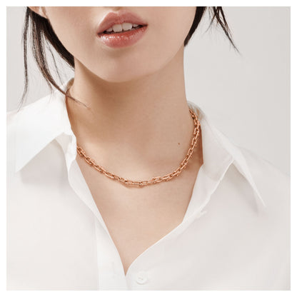 Arden Petite Link Necklace-Necklaces-Blizzm