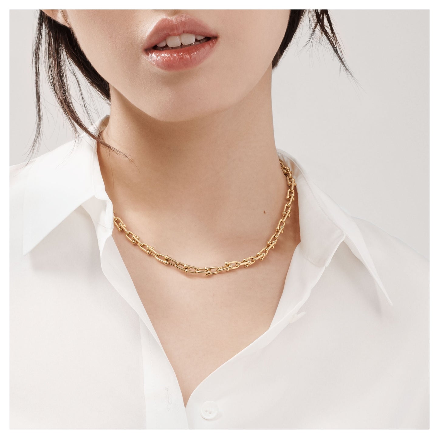 Arden Petite Link Necklace-Necklaces-Blizzm