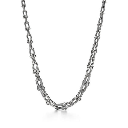 Aria Link Chain Necklace-Necklaces-Blizzm
