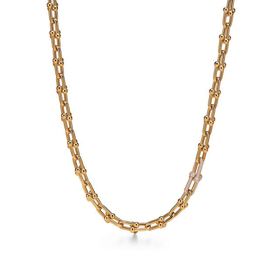 Aria Link Necklace-Necklaces-Blizzm