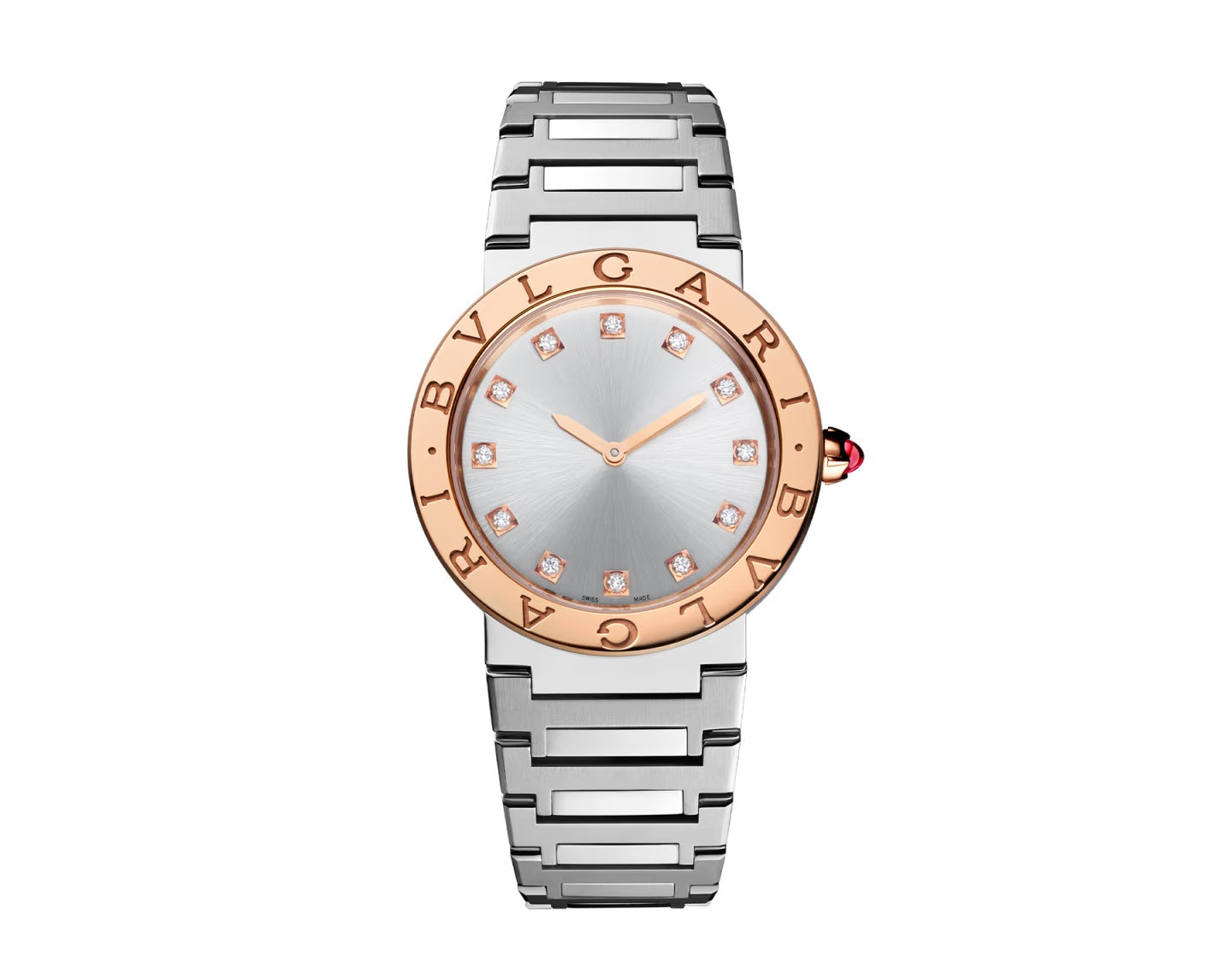 Aurelia Rose Steel Watch