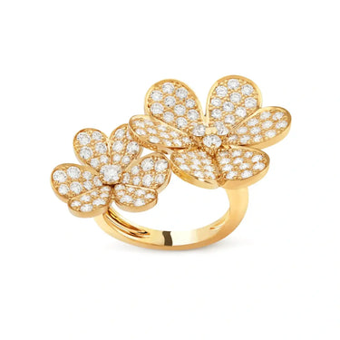 Blossom Between Finger Ring-Rings-Blizzm