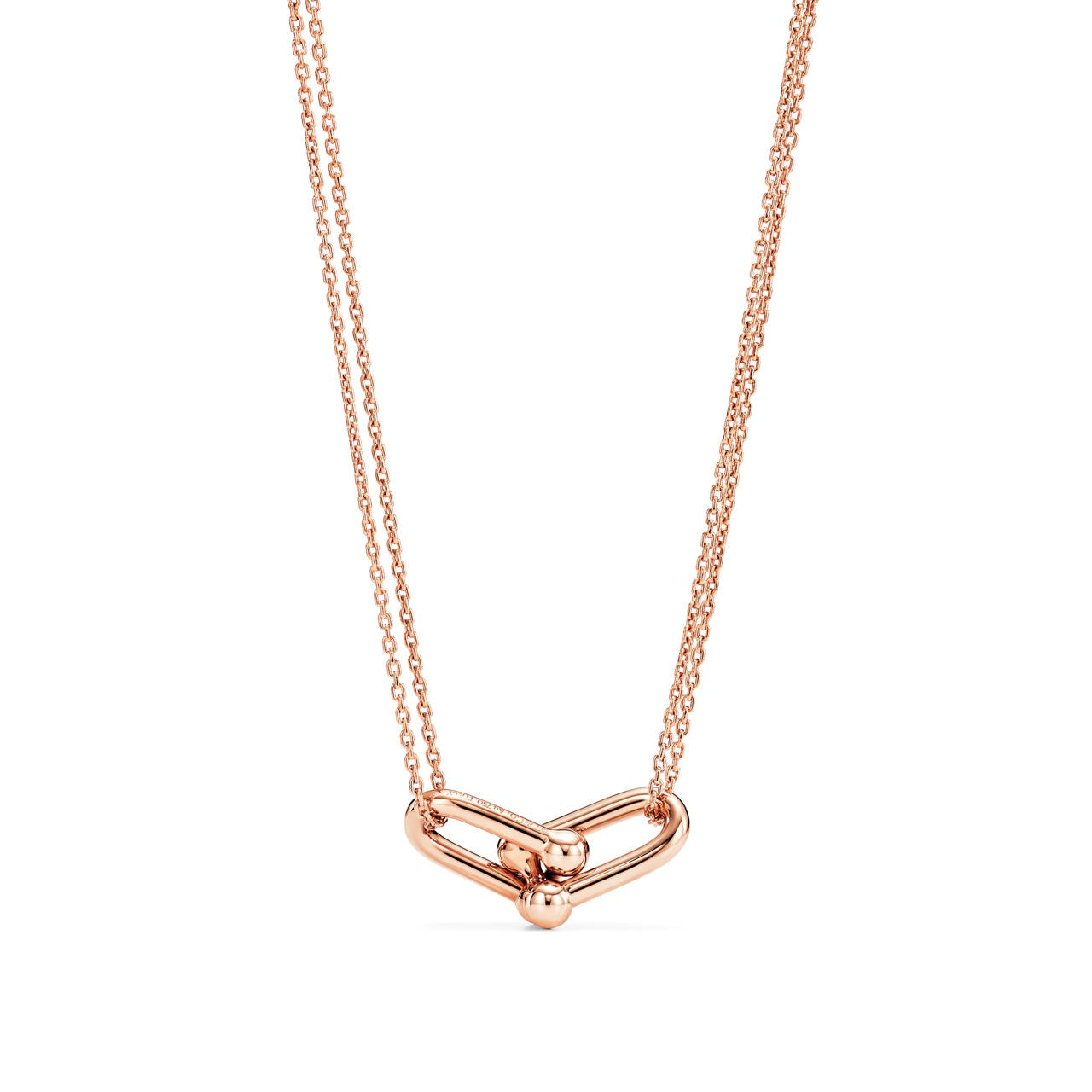 Bondi Double Link Pendant-Necklaces-Blizzm