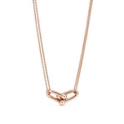 Bondi Double Link Pendant-Necklaces-Blizzm