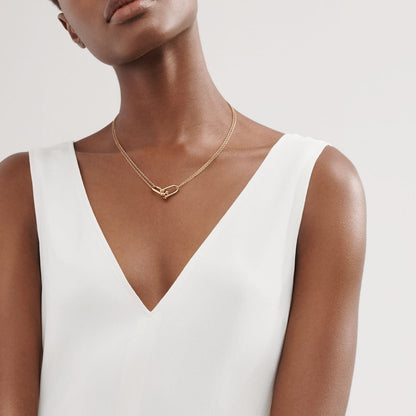 Bondi Double Link Pendant-Necklaces-Blizzm