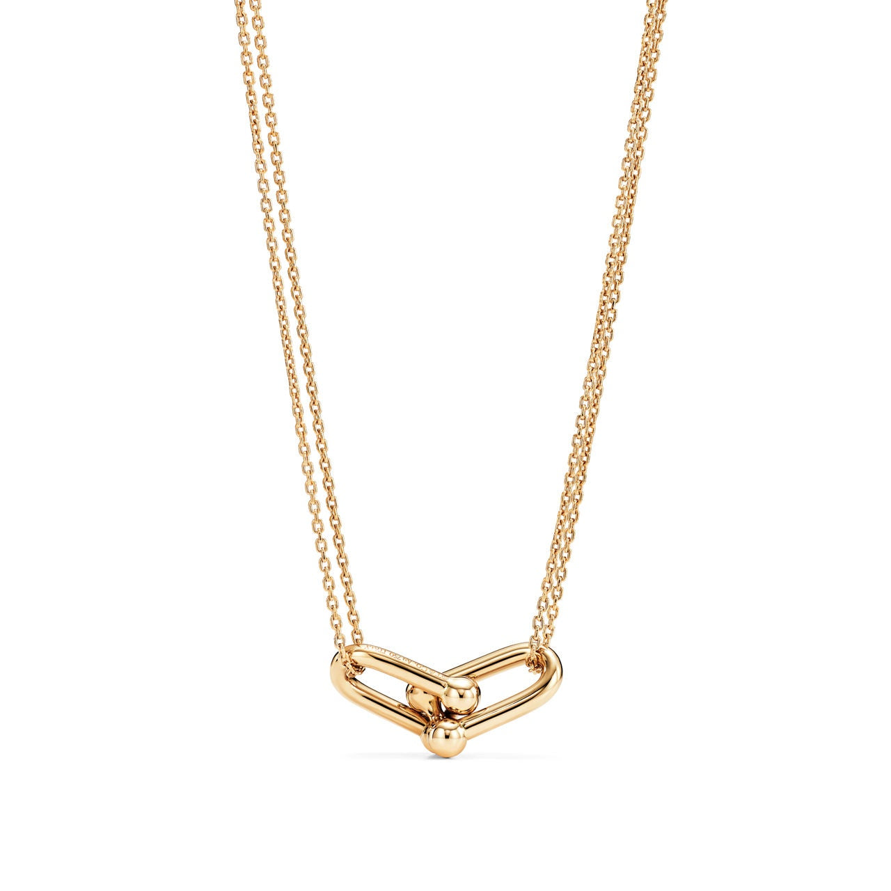 Bondi Double Link Pendant-Necklaces-Blizzm