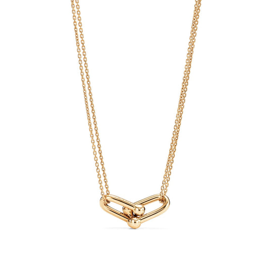 Bondi Double Link Pendant-Necklaces-Blizzm